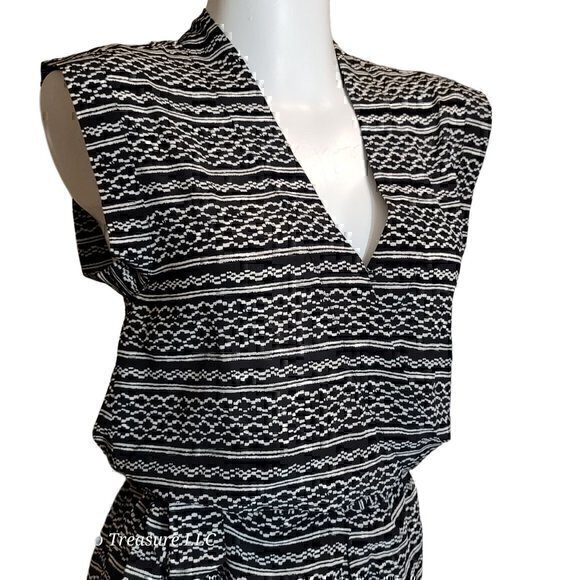 Madewell Silk Romper Jumpsuit L - Picture 2 of 12